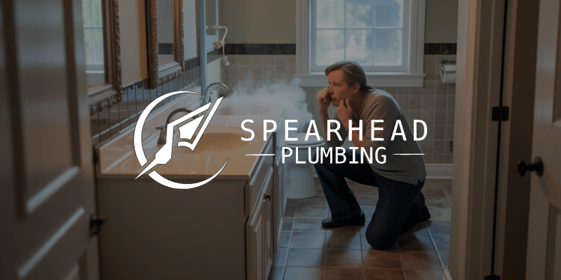 fix sewer smell in sink plumber st charles county missouri